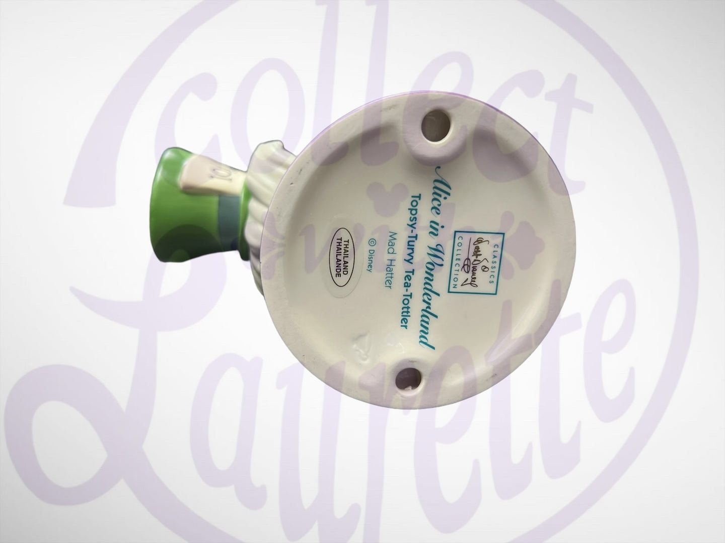 Walt Disney Classics Collection - Topsy-Turvy Tea-Tottler Mad Hatter Alice in Wonderland WDCC Figurine